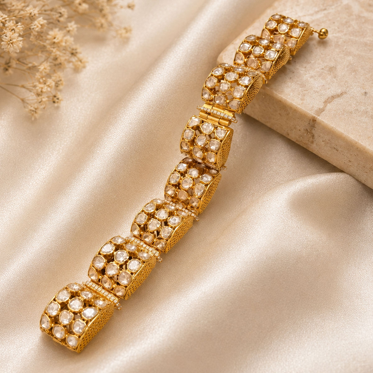 Polki Studded Bracelet
